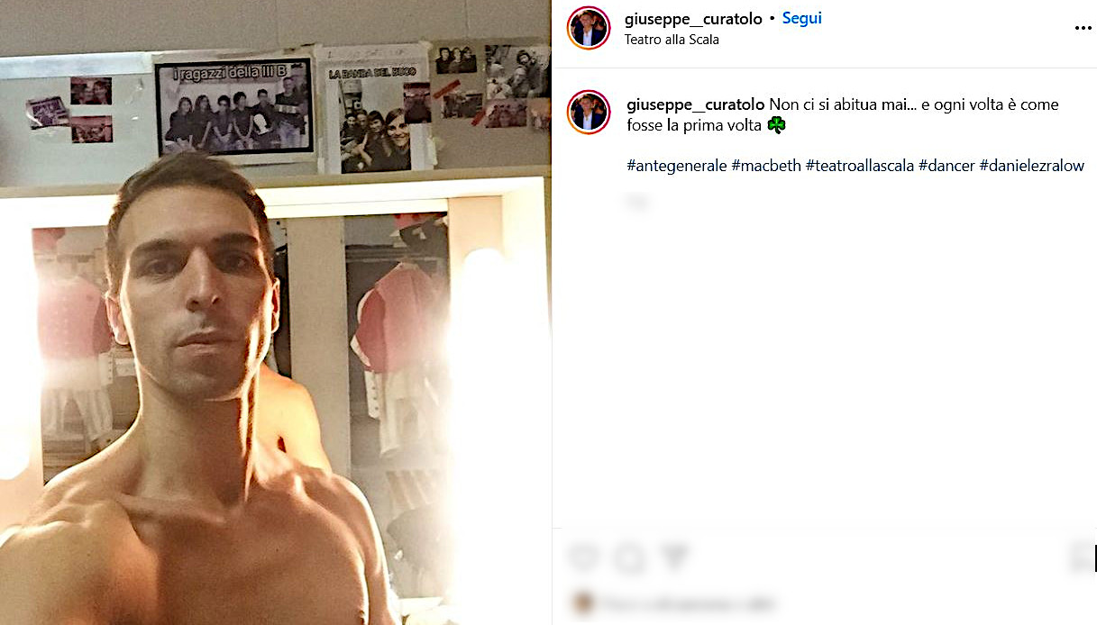 Giuseppe Curatolo su Instagram