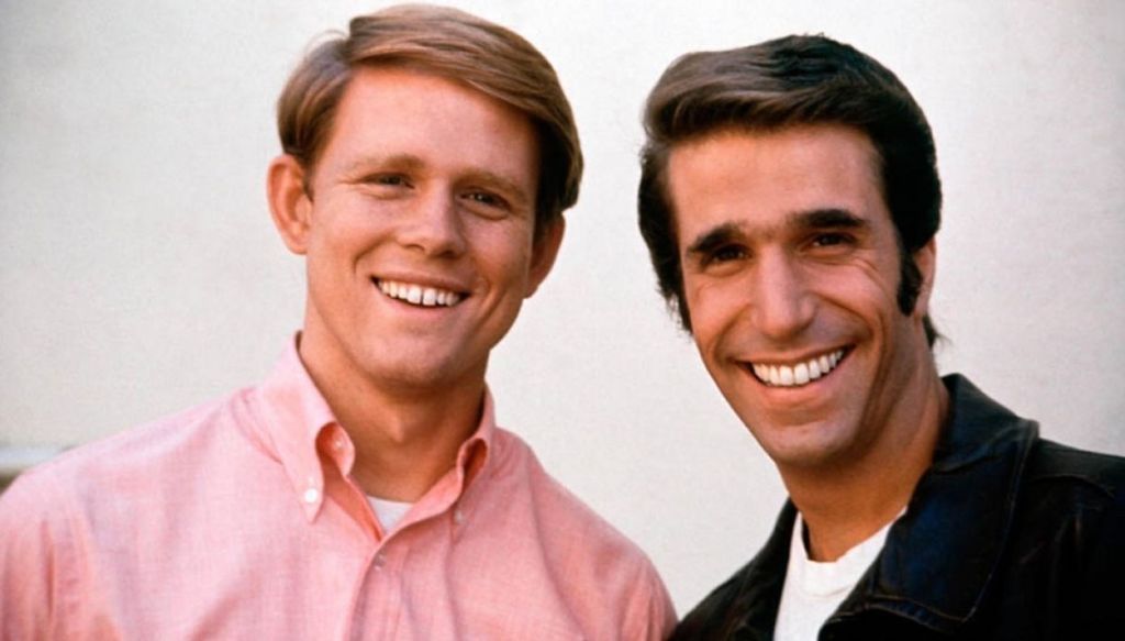 Fonzie e Ricky in Happy Days