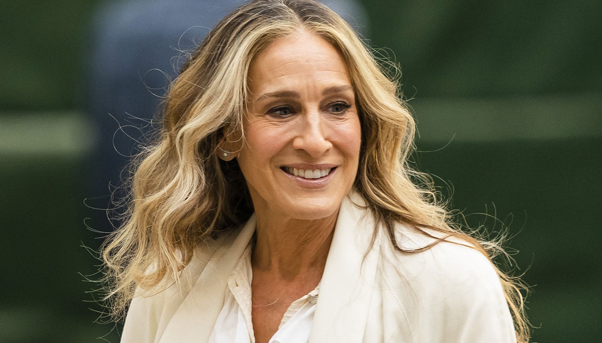 Sarah Jessica Parker sul se tdi sul set di 'And Just Like That'