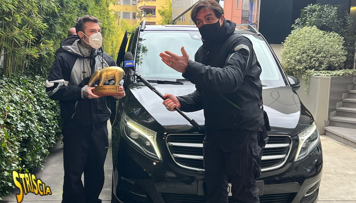 Fedez, il Tapiro d'oro