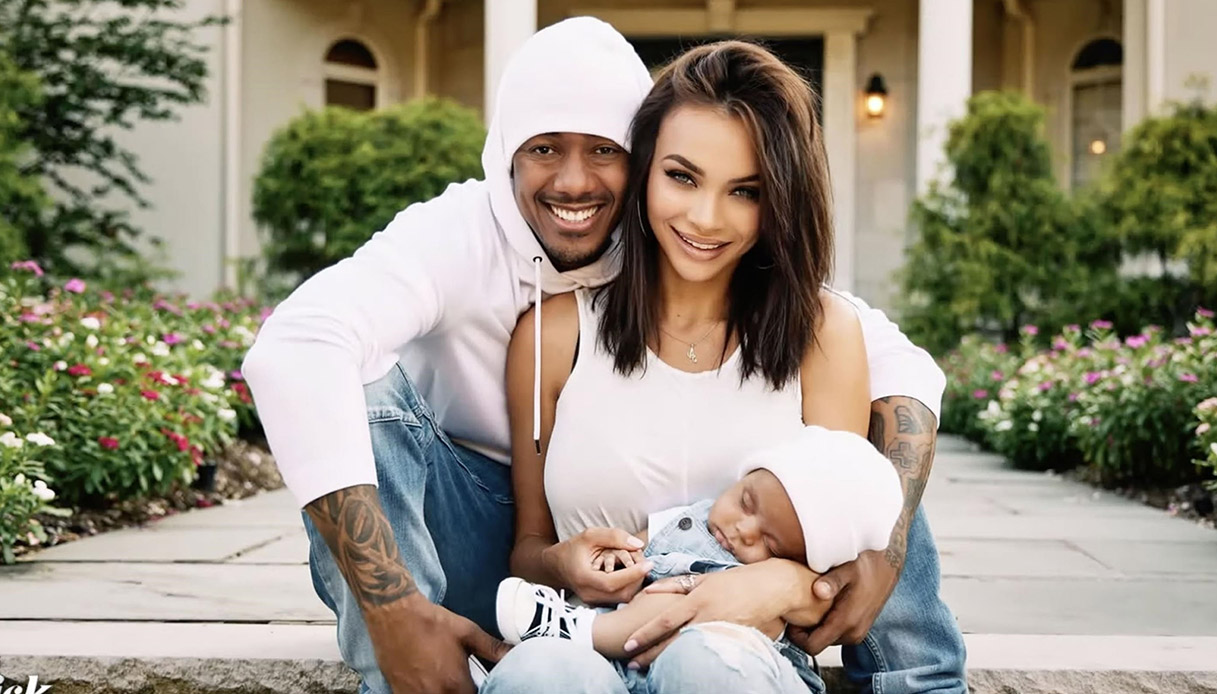 Nick Cannon insieme ad Alyssa Scott e Zen