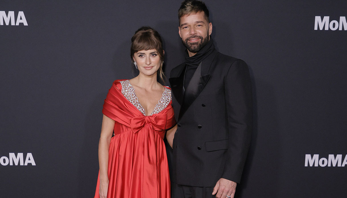 Penelope Cruz e Ricky martin al MOMA di New York