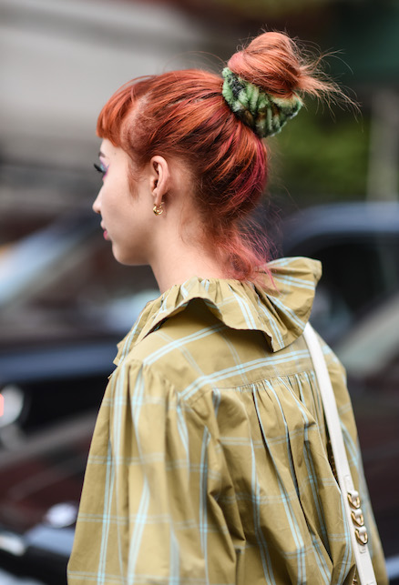 Come indossare lo scrunchie