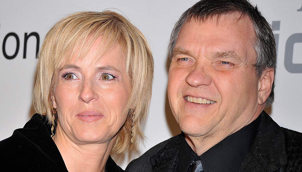 Meat Loaf con la moglie Deborah nel 2009