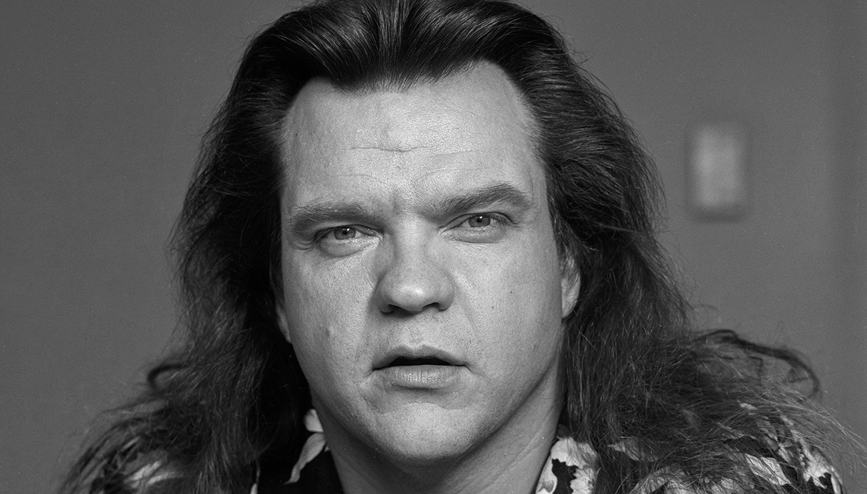 Meat Loaf in un ritratto del 1985