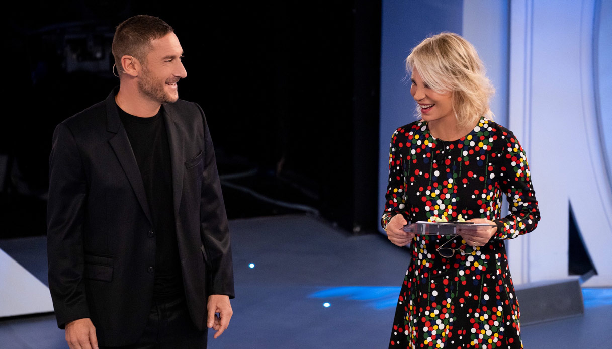 Maria De Filippi Francesco Totti
