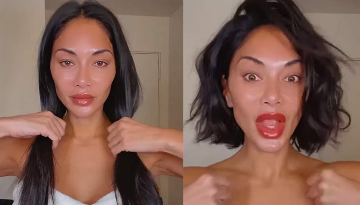 Nicole Scherzinger, cambio di look su Instagram