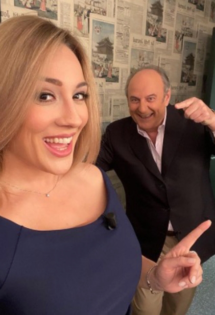 Francesca Manzini e Gerry Scotti
