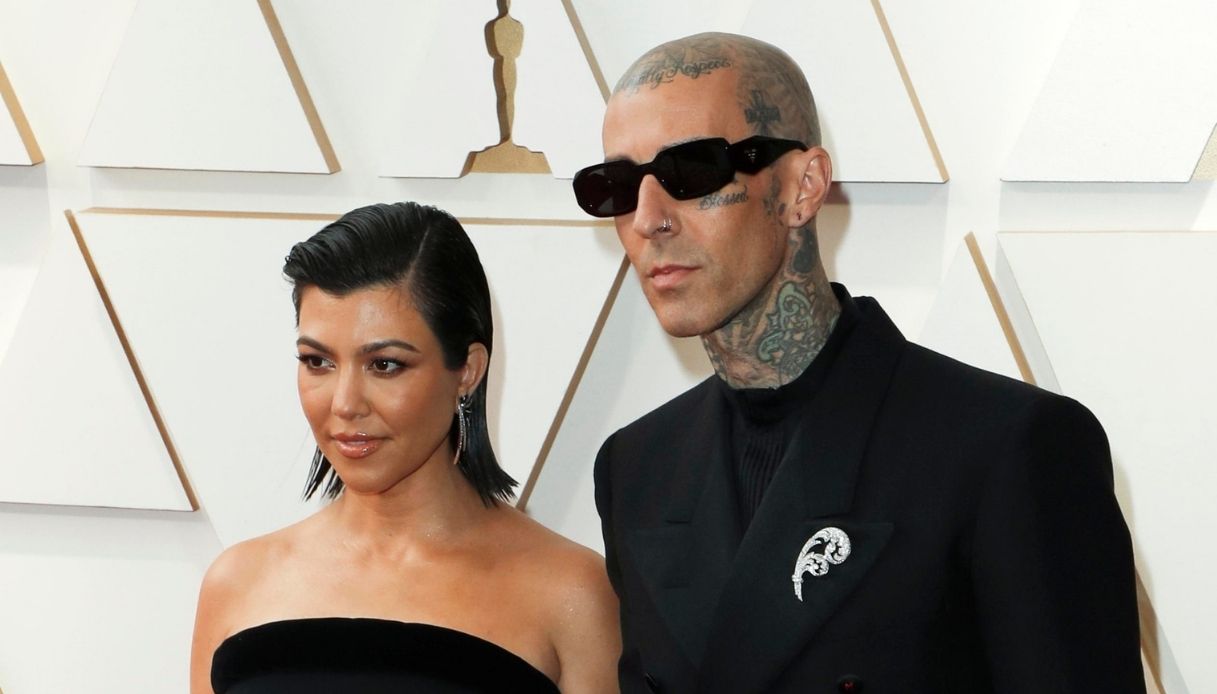 Oscar 2022, Kourtney Kardashian e Travis Barker