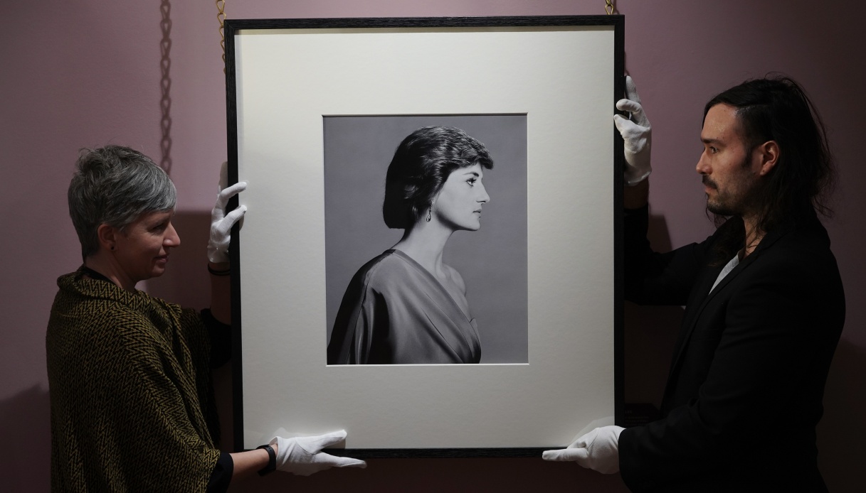 Il ritratto inedito della Principessa Diana
