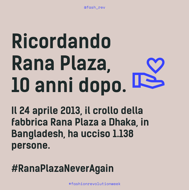 Cos'è la Fashion Revolution Week