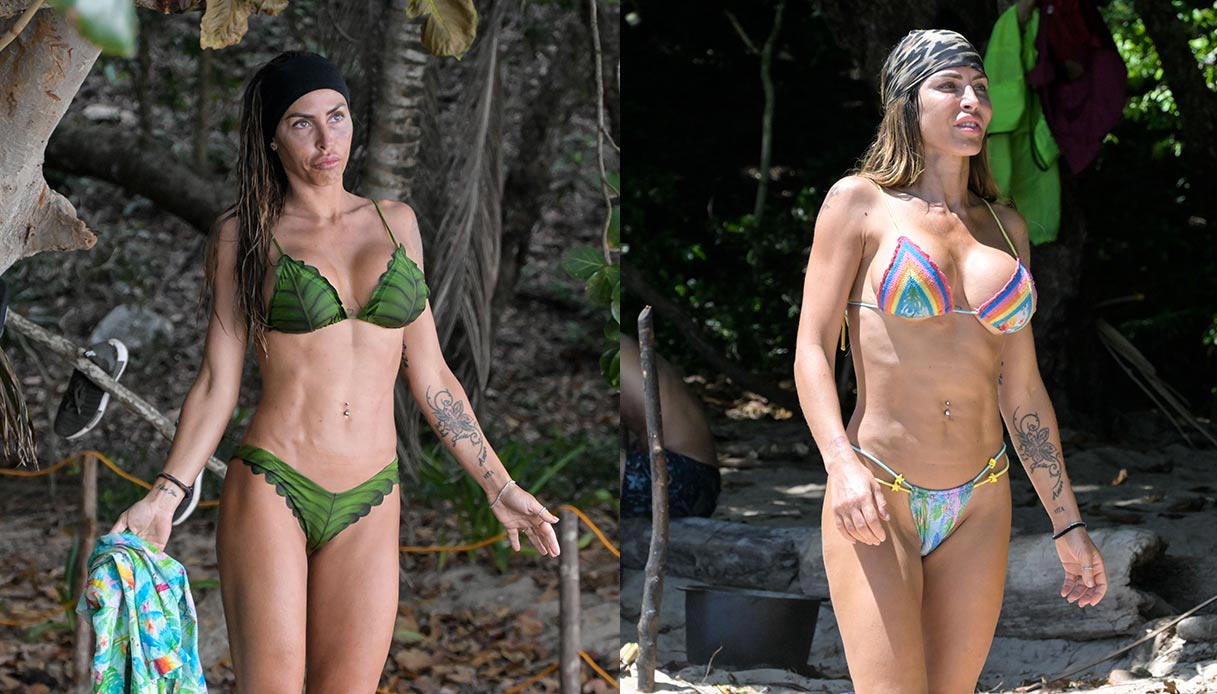 Guendalina Tavassi e i suoi costumi sull'Isola dei Famosi 2022