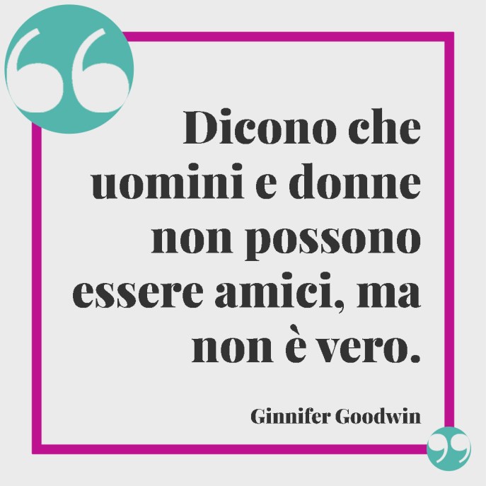 Frasi sull'amicizia fra uomo e donna