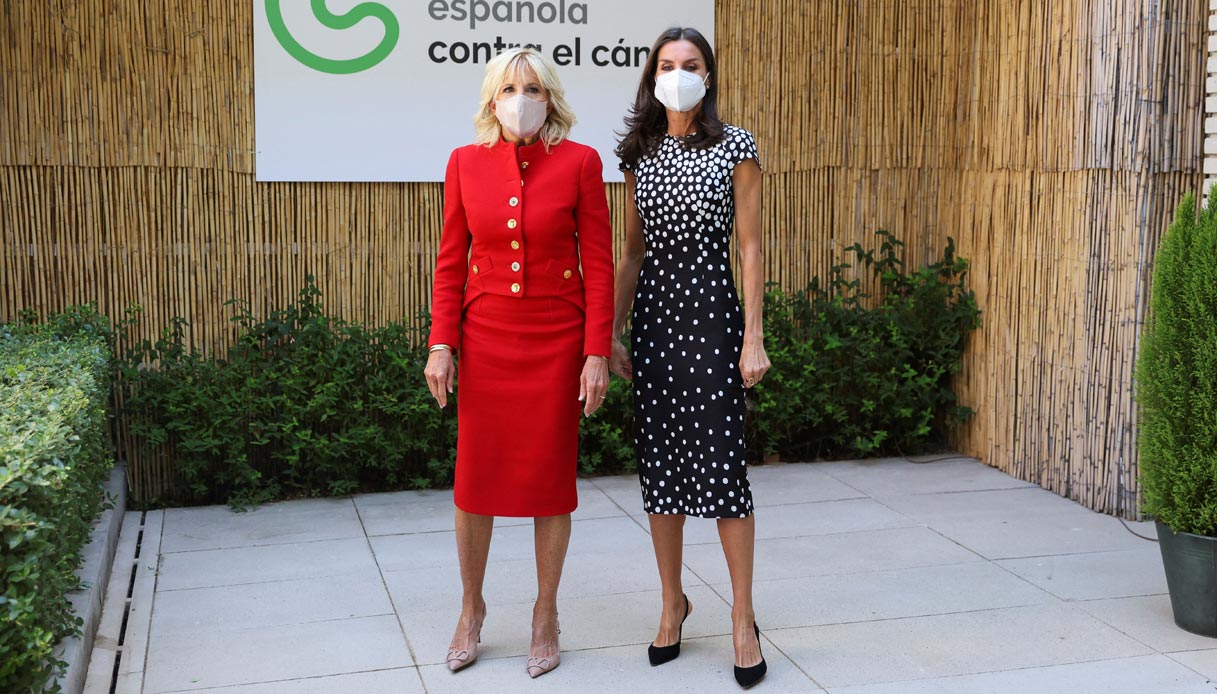 Jill Biden Letizia di Spagna