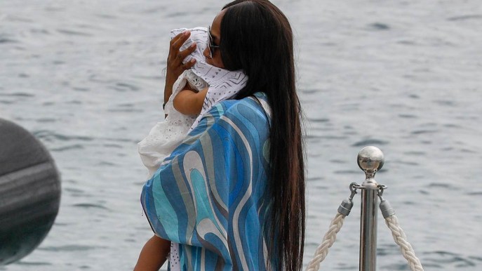 Naomi Campbell, i primi passi della sua meravigliosa bambina