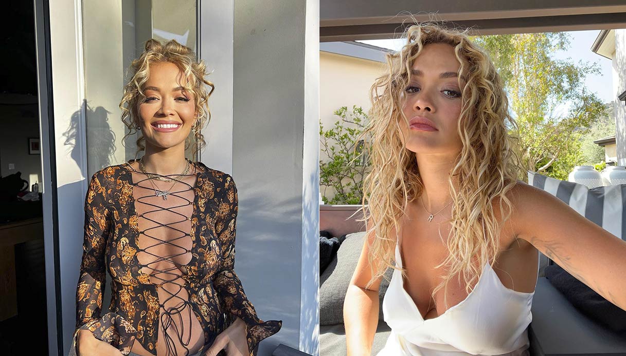 Rita Ora, sostenitrice della moda No Bra