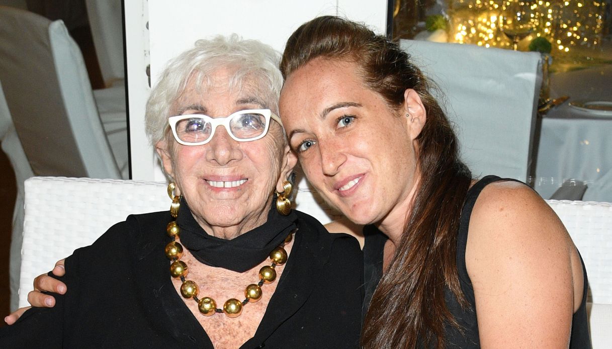 Lina Wertmüller con la figlia