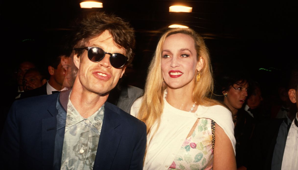 Mick Jagger e Jerry Hall