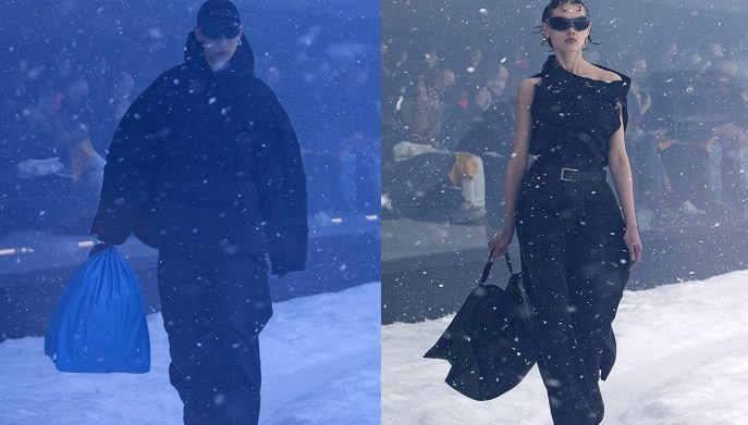 La trash pouch di Balenciaga