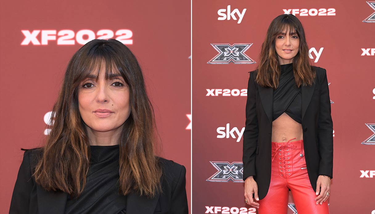 Ambra alla conferenza stampa di presentazione di XF 2022