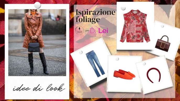 Ispirazione foliage: look autunnale a tema natura
