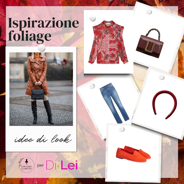 Ispirazione foliage: look autunnale a tema natura