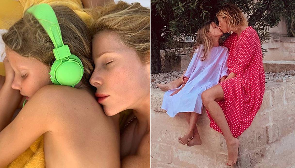 Alessia Marcuzzi e la figlia Mia Facchinetti