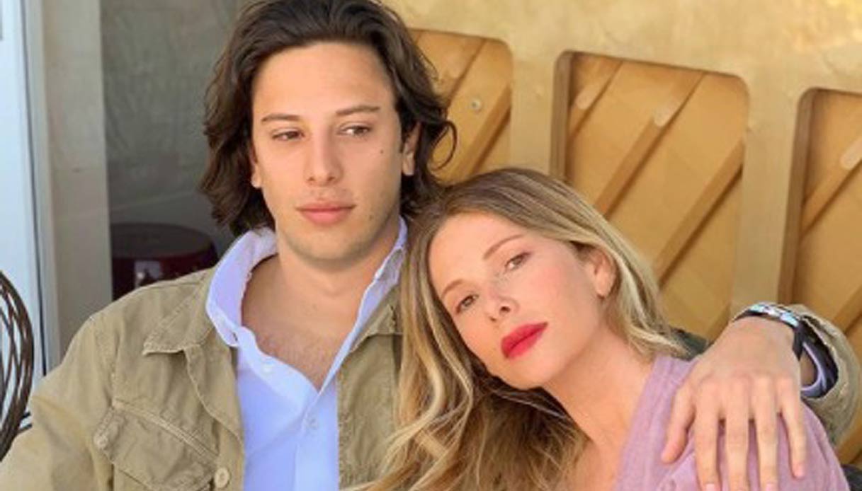 Alessia Marcuzzi e il figlio Tommaso