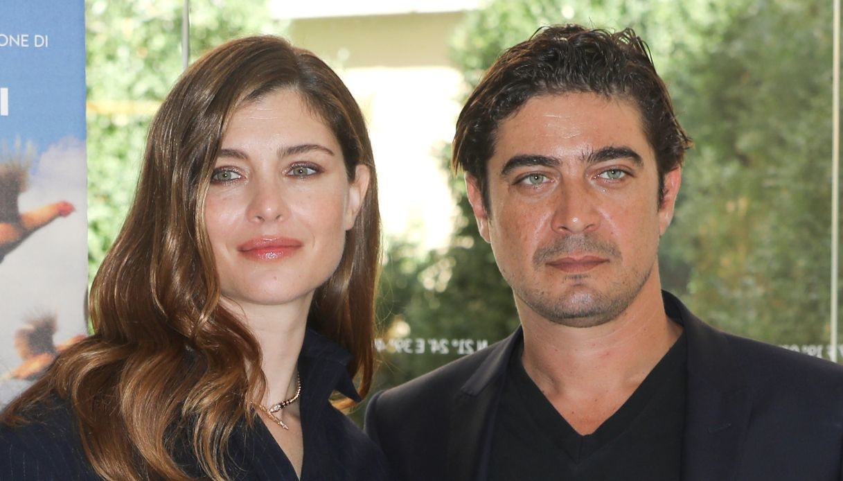 Vittoria Puccini e Riccardo Scamarcio per il photocall di "Quasi orfano"