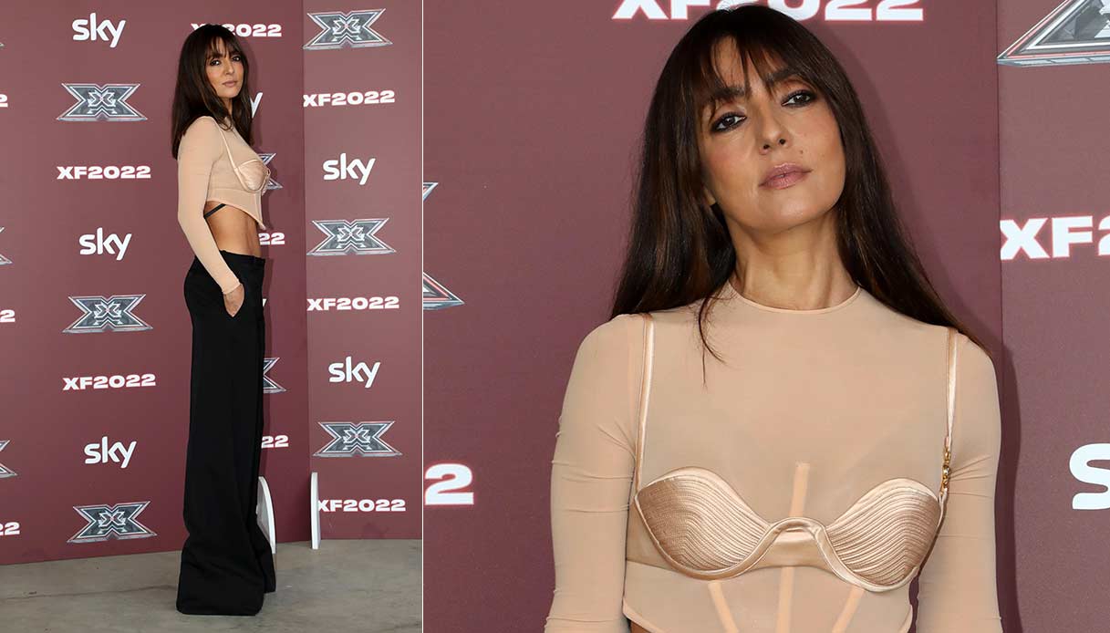 Ambra alla conferenza stampa di XF 2022