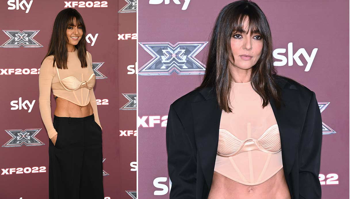Ambra alla conferenza stampa di XF 2022