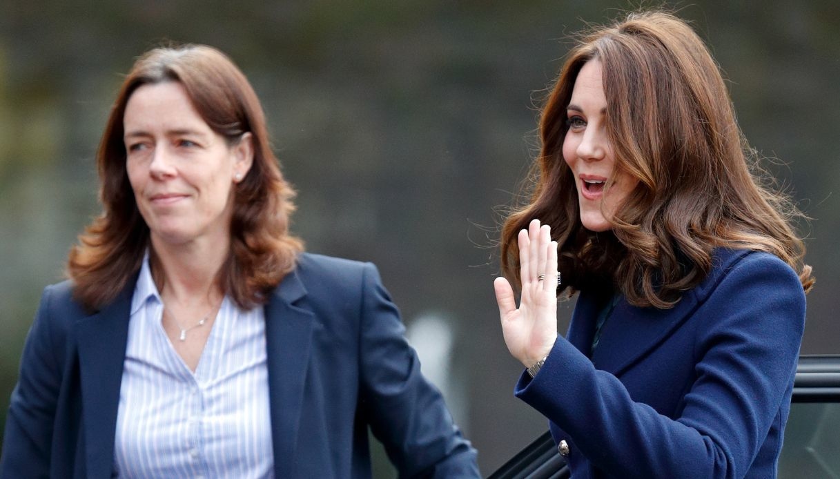 Emma Probert che si occupa della protezione di Kate Middleton