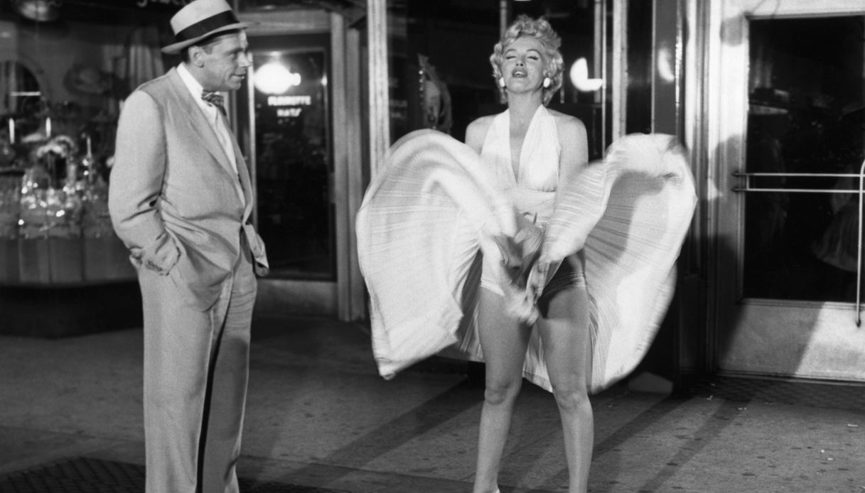 L'attrice americana Marilyn Monroe