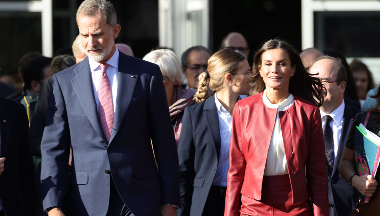 Felipe di Spagna Letizia di Spagna Francoforte