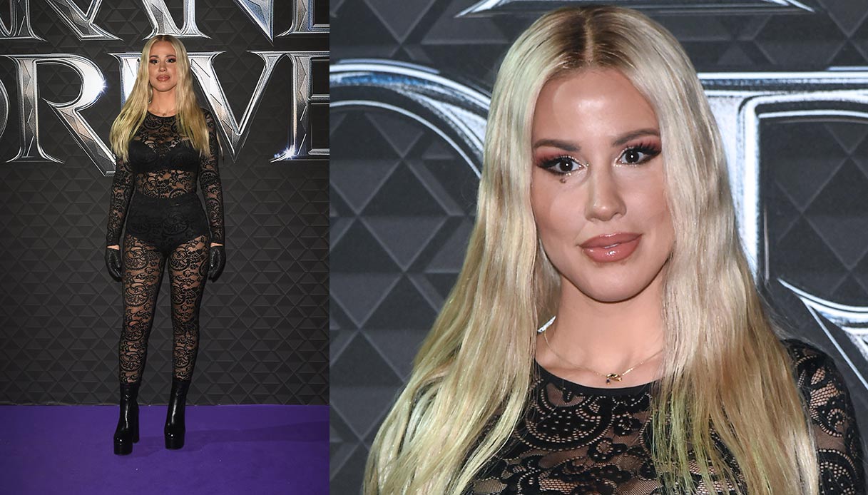 Baby K alla premiere milanese di "Wakanda Forever"