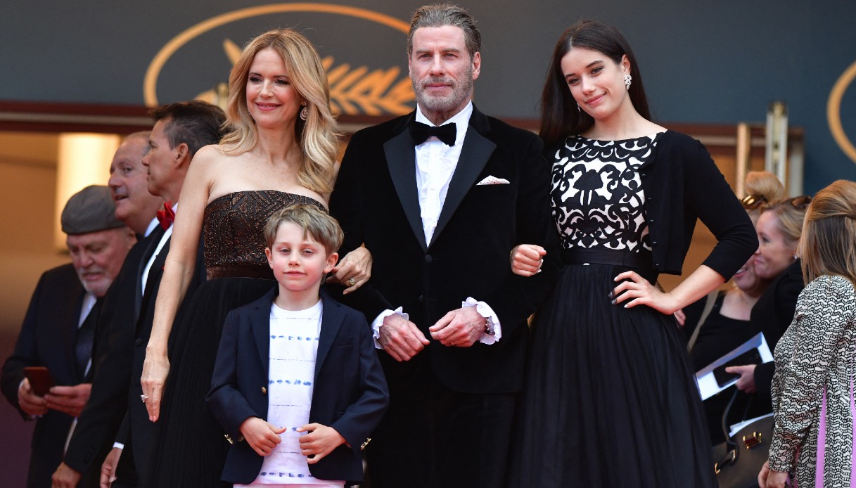 ohn Travolta e la famiglia