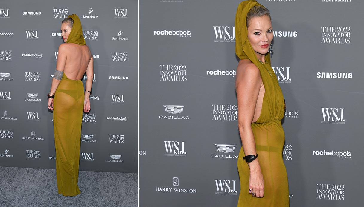Kate Moss ai WSJ. Magazine 2022 Innovator Awards