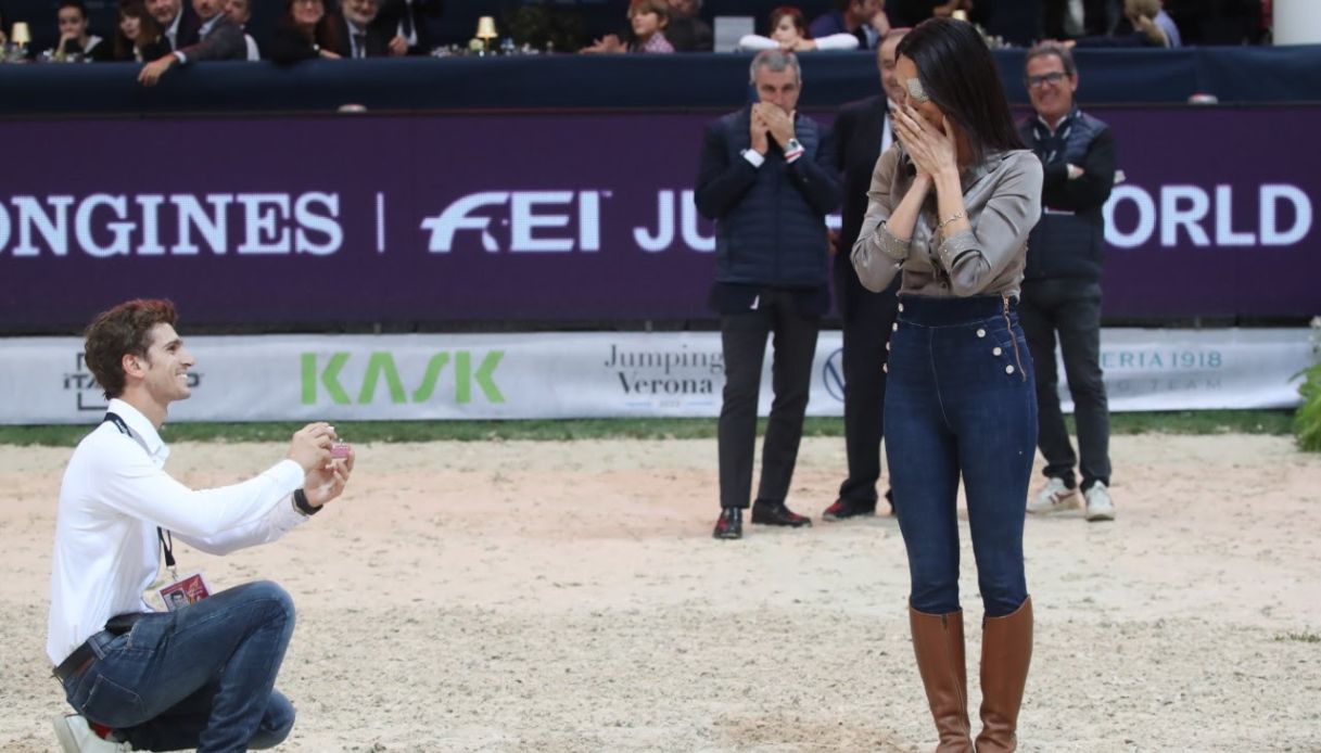Proposta di matrimonio Gessica Notaro