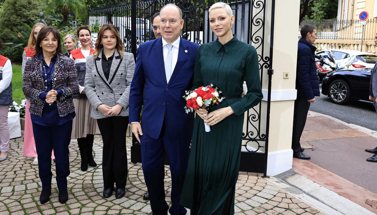 Charlene di Monaco Alberto di Monaco 