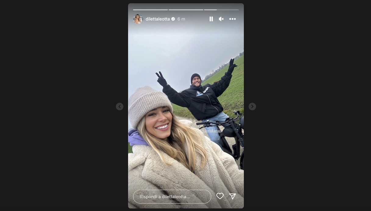 Diletta Leotta e Loris Karius