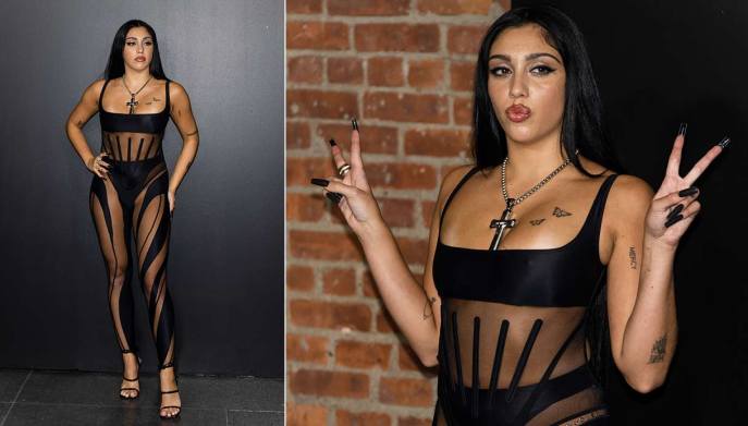 Lourdes Leon all'opening della mostra “Thierry Mugler: Couturissime”