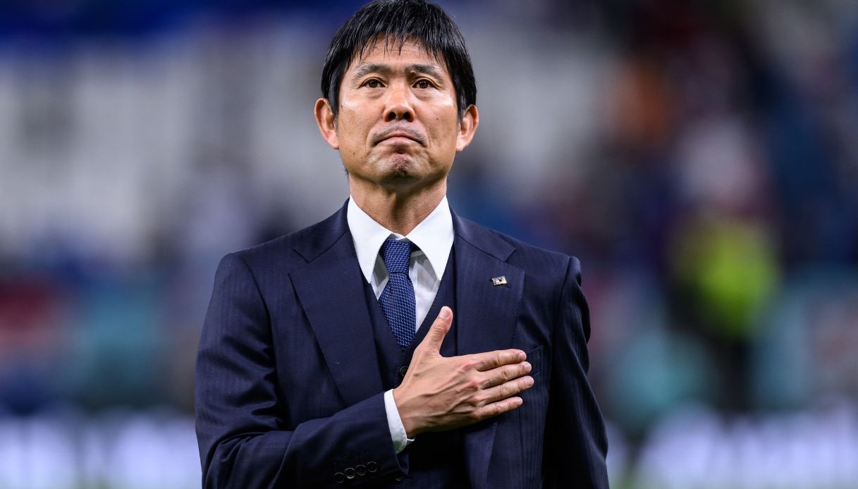 Il saluto di Hajime Moriyasu