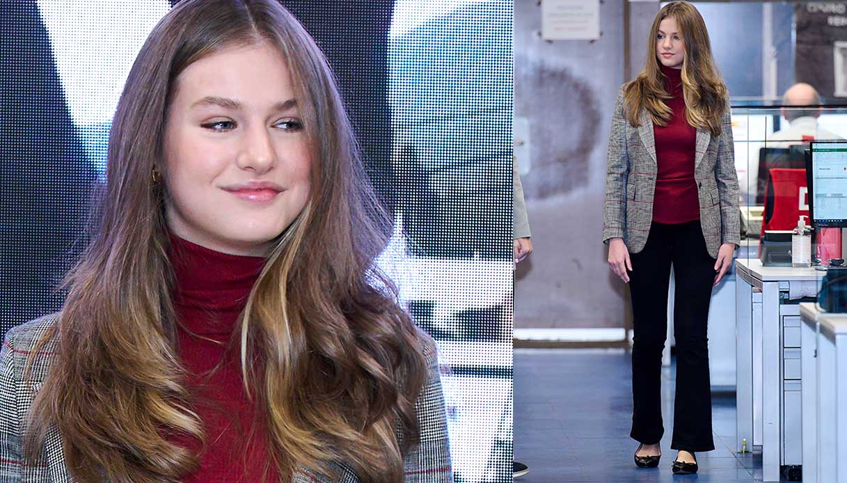 Leonor di Spagna, che look!