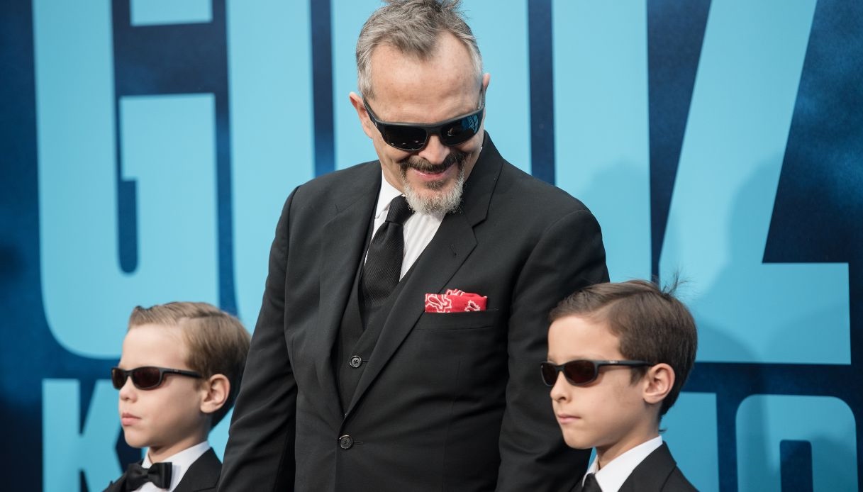Miguel Bosé e i suoi figli