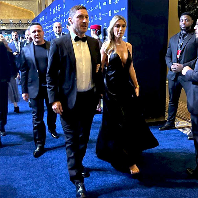 Francesco Totti e Noemi Bocchi