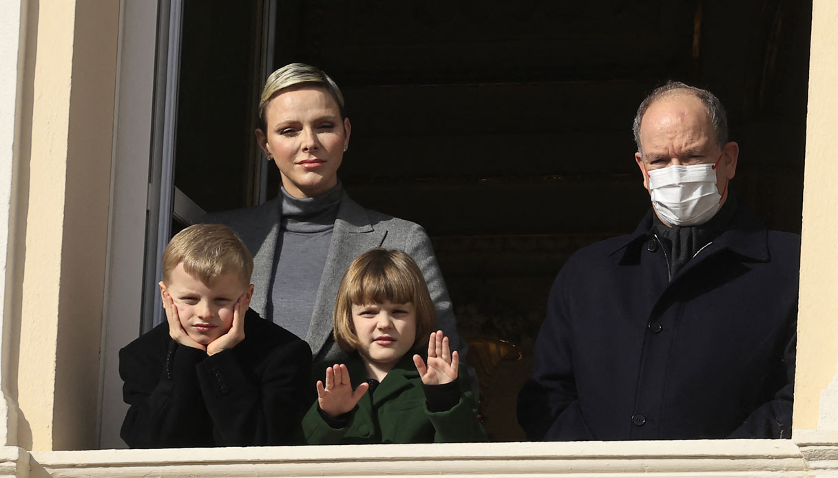 Charlene di Monaco Alberto di Monaco Jacques Gabriella Santa Devota