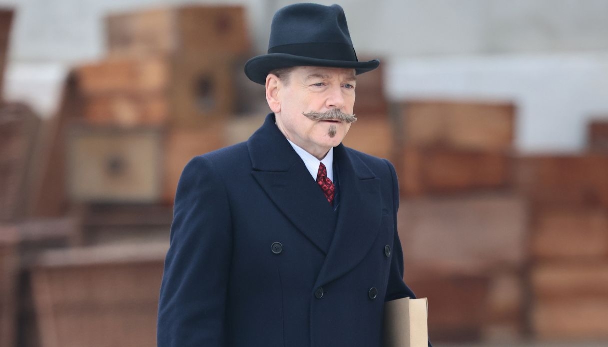 Kenneth Branagh a Venezia sul set di "A Haunting in Venice"