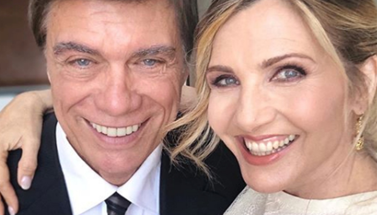 Lorella Cuccarini e Silvio Testi
