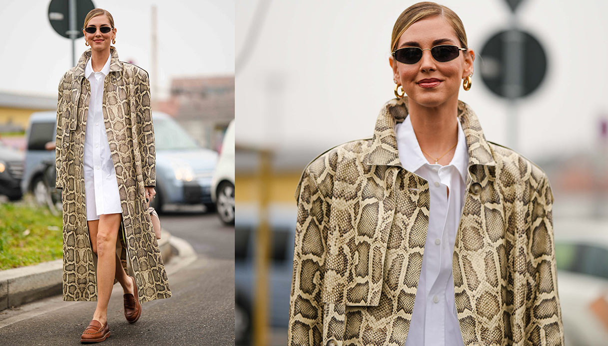 Chiara Ferragni, il look Tod's alla Milan Fashion Week