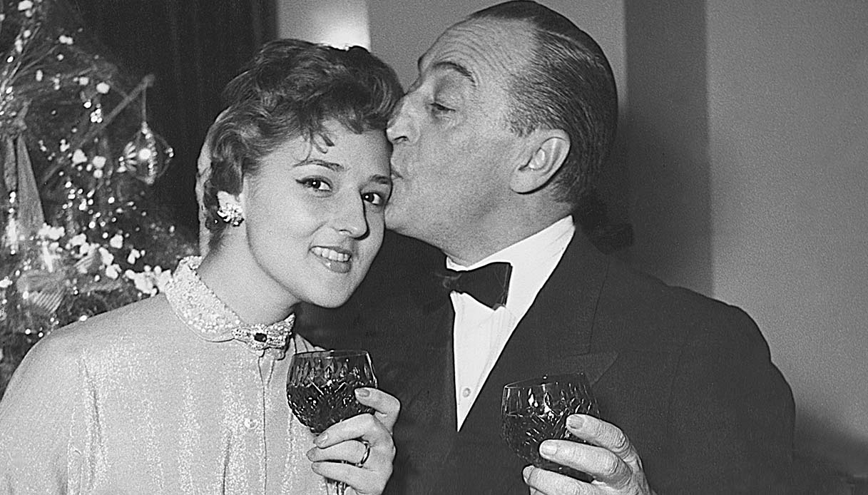 Totò con sua figlia Liliana